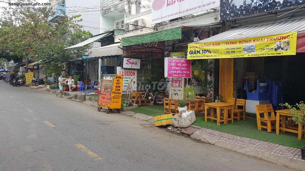 Sang lại quán cafe đang kinh doanh quận 7