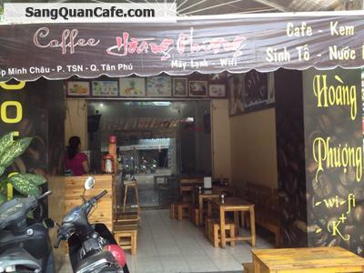 sang lại Quán Cafe Ghế Gỗ - máy lạnh quận Tân Phú