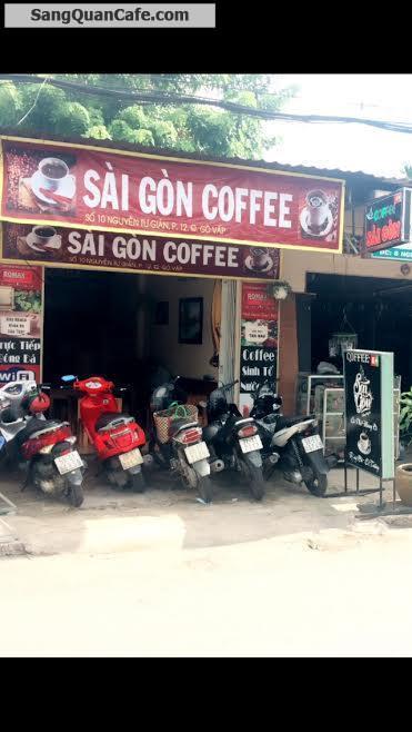 Sang lại quán cafe Quận Gò Vấp