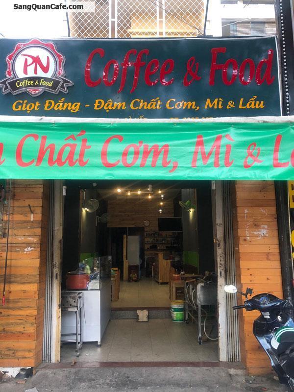 Sang mặt bằng quán cafe đẹp