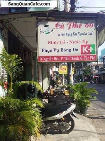 Sang nhanh quán cafe góc 2 mặt tiền