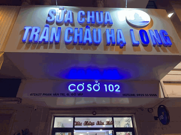 SANG NHƯỢNG CỬA HÀNG SỮA CHUA HẠ LONG CƠ SỞ 102