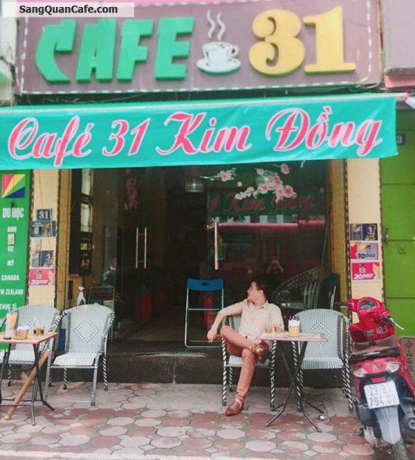 Sang nhượng quán cafe mặt đường Kim Đồng