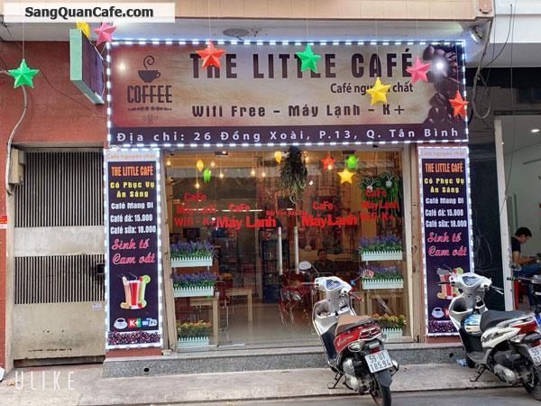 Sang nhượng quán cafe máy lạnh giá rẻ