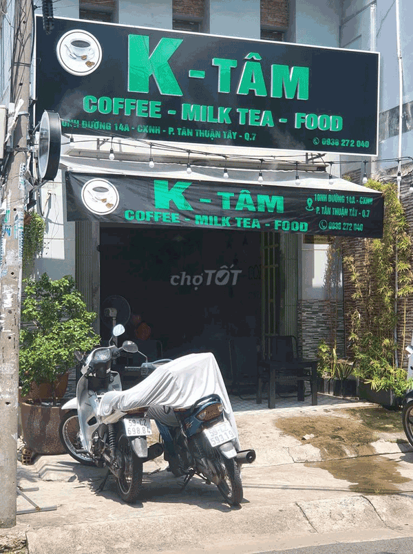 Sang Nhượng Quán Cafe Quận 7