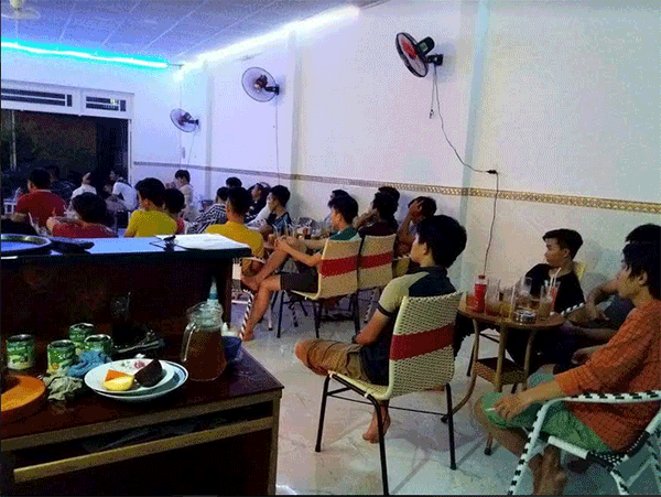 Sang Quán cafe bóng đá K+ Quận Gò Vấp