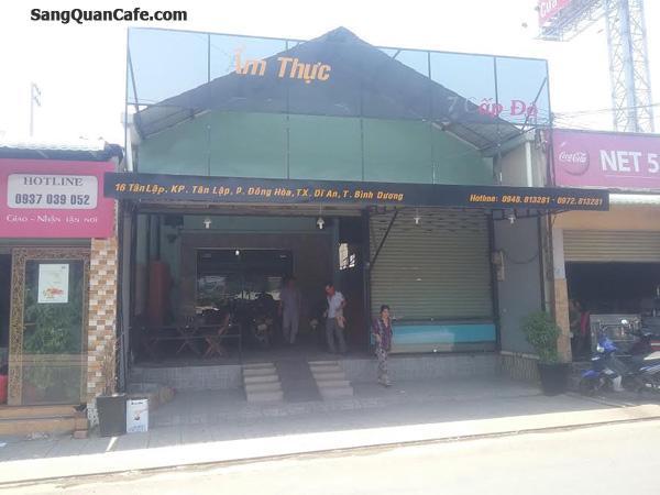 Sang quan cafe + ăn uống ngay làng đại học Thủ Đức