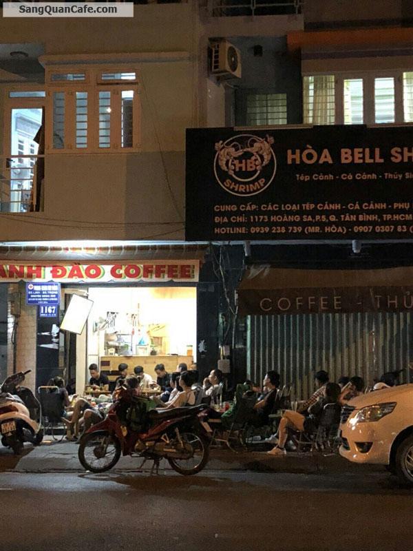 Sang quán cafe 2 mặt tiền đường Hoàng Sa