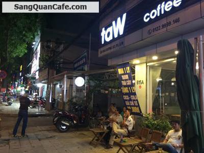 Sang quán cafe 2 mặt tiền quận 10