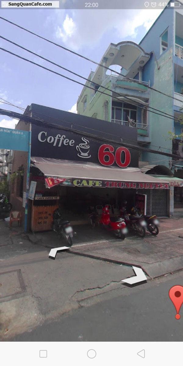 Sang quán Cafe 2 Mặt tiền quận 8