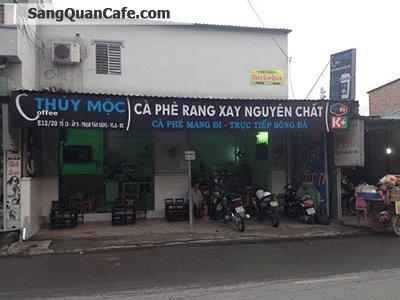 Sang quán cafe 2 mặt tiền tại Bình Chánh