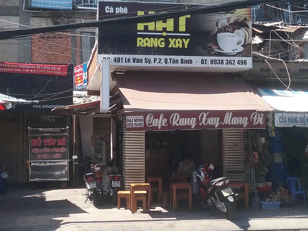 Sang quán cafe 2 mặt tiền quận Tân Bình