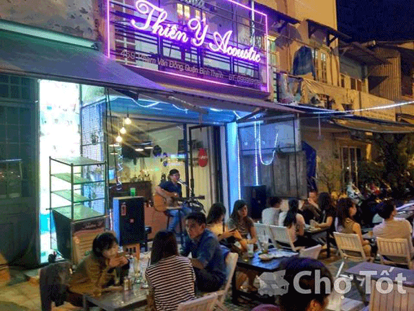 Sang quán cafe Acountic quận Bình Thạnh