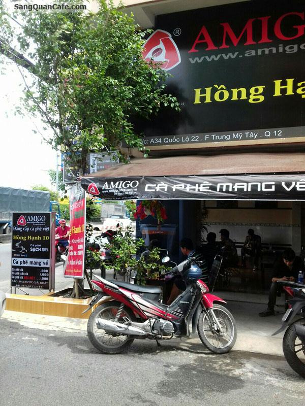 Sang quán cafe Amigo 2 mặt tiền Quốc lộ 22