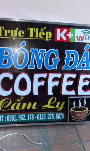 Sang quán cafe bóng đá ngay làng đại học