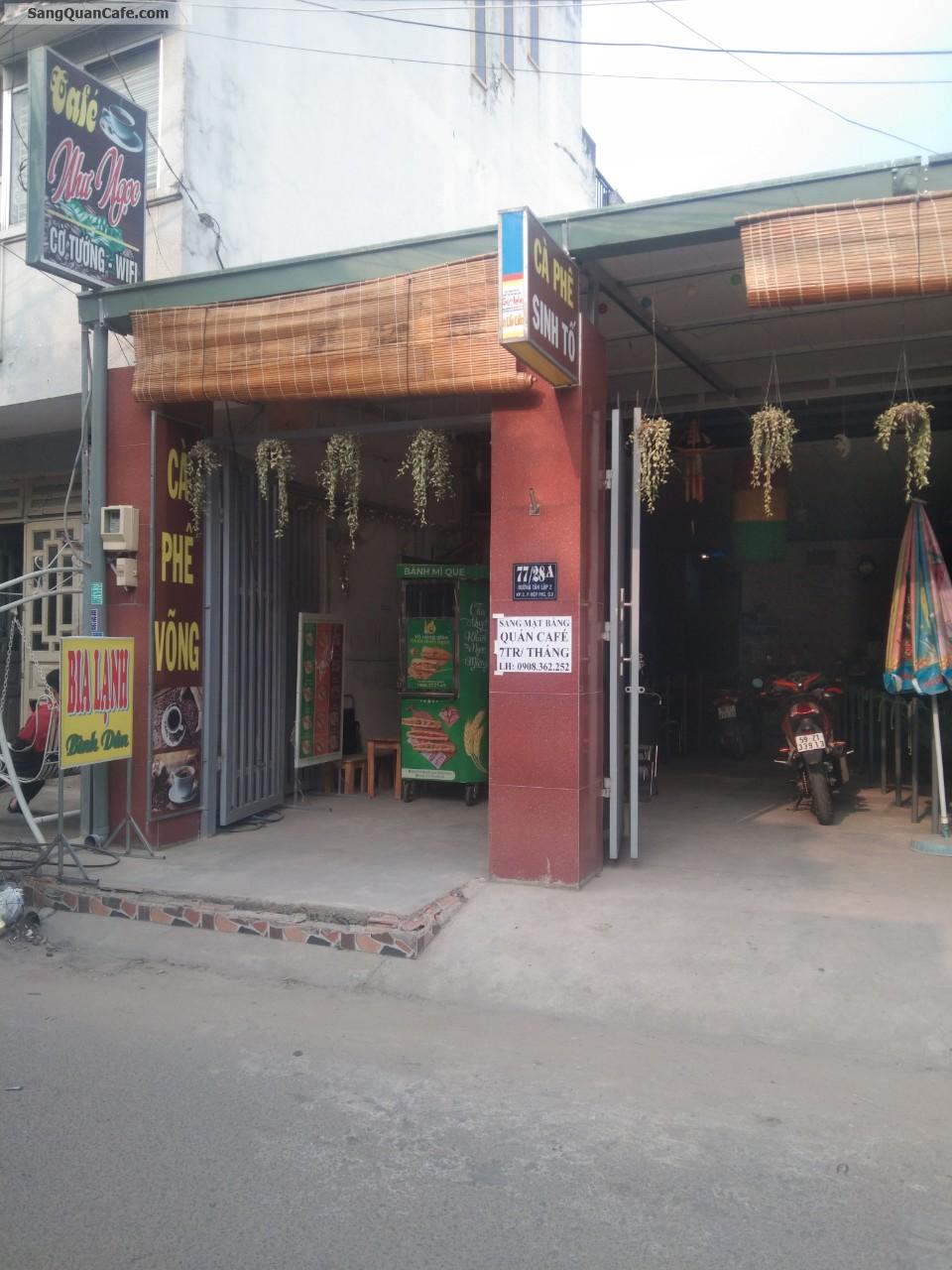 Sang Quán Cafe Cafe Võng 106m2 quận 9