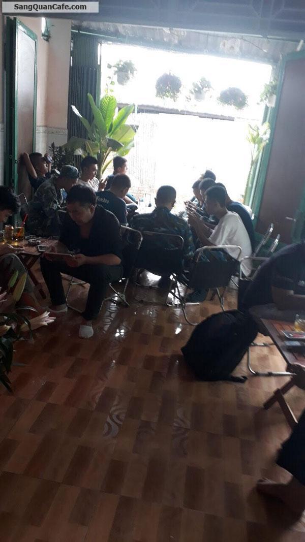 Sang quán Cafe Chiều Tím 2 mặt tiền