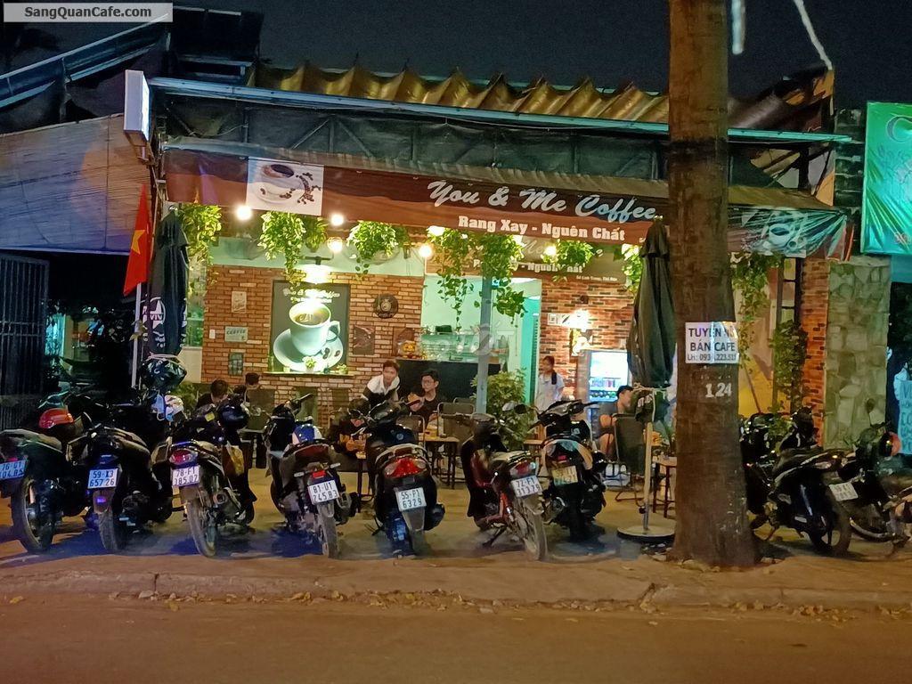 Sang quán cafe đang hoạt động tốt vị trí đẹp.