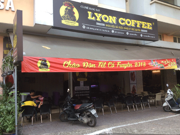 Sang quán cafe dưới chung cư Da Sà