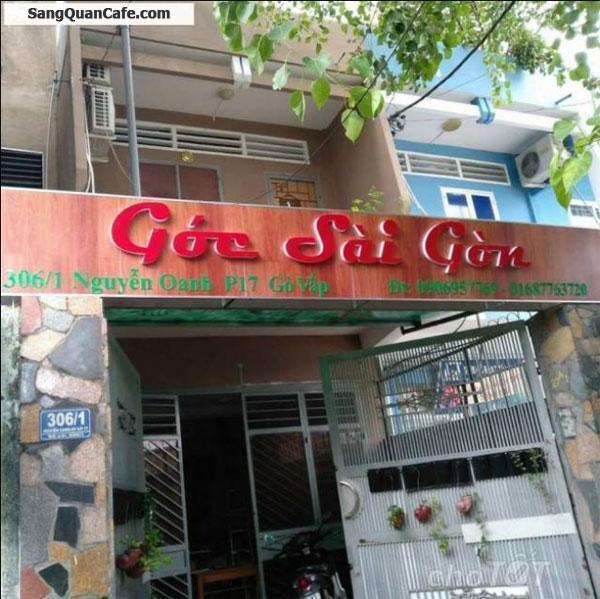 Sang quán cafe gấp vì ko có người quản lý