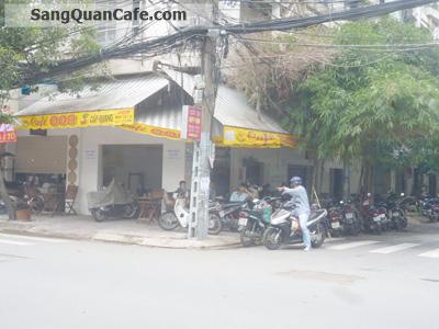 Sang quán cafe ghế gỗ 2 mặt tiền khu Bàu Cát