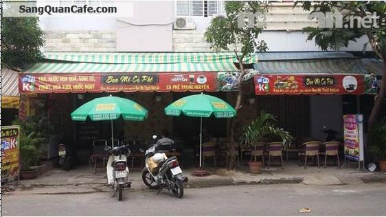 Sang quán cafe ghễ gỗ giá rẻ mặt bằng đôi