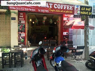 Sang quán cafe ghế gỗ khu Bàu Cát quận Tân Bình