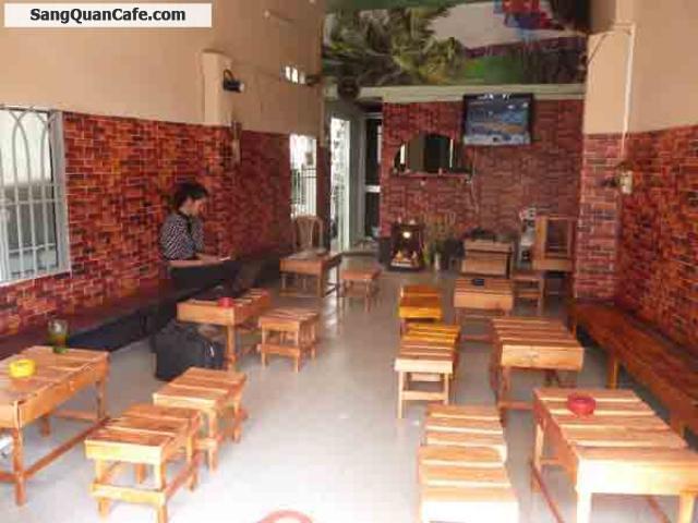 Sang quán Cafe ghế gỗ quận Gò Vấp