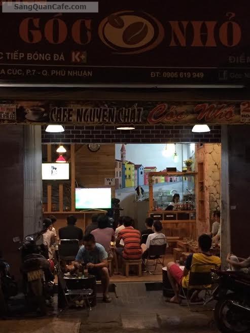 Sang Quán Cafe Ghế Gỗ quận Phú Nhuận