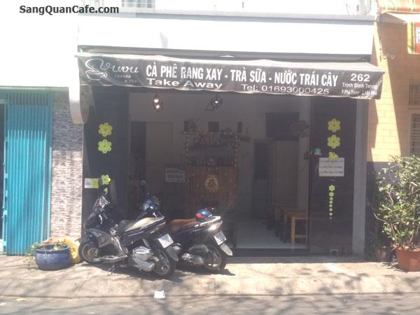 Sang quán Cafe ghế gỗ quận Tân Phú