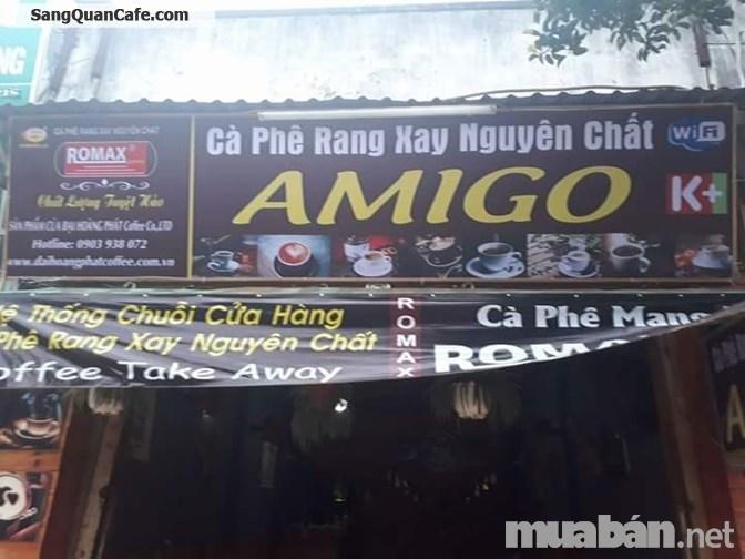 Sang quán cafe giá rẻ mặt tiền đường Bà Triệu