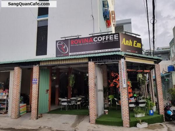 Sang quán cafe góc 2 mặt tiền Lâm Thị Hố, quận 12