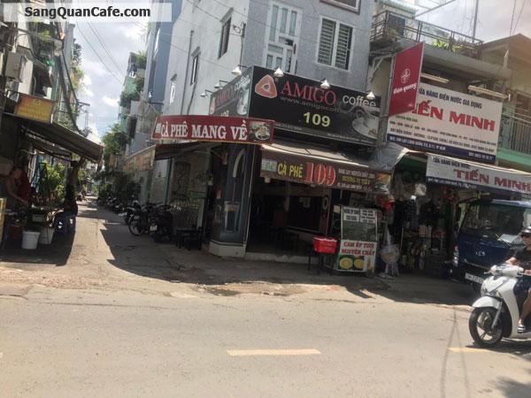 Sang quán cafe góc 2 mặt tiền quận 11