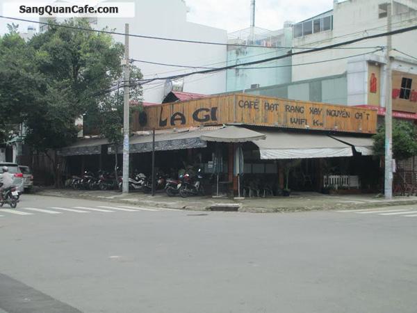 Sang quán cafe góc 2 mặt tiền quận 6