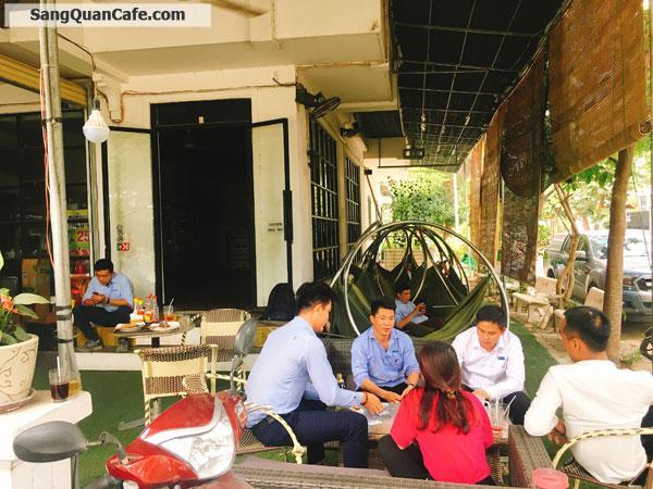 Sang quán cafe góc 2 mặt tiền ven sông đông khách