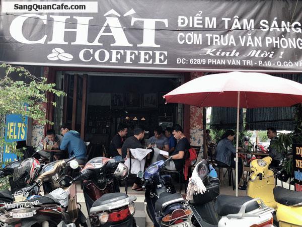 Sang quán cafe góc 2 mặt tiền vị trí rất thuận tiện