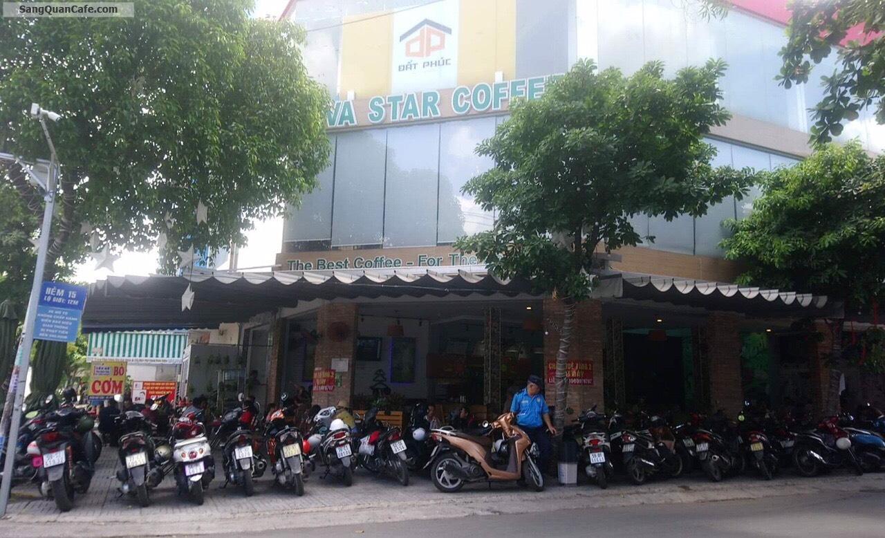 Sang quán cafe góc 2 mặt tiền viva star