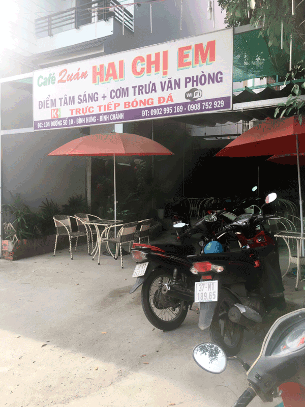 Sang quán Cafe Huyện Bình Chánh