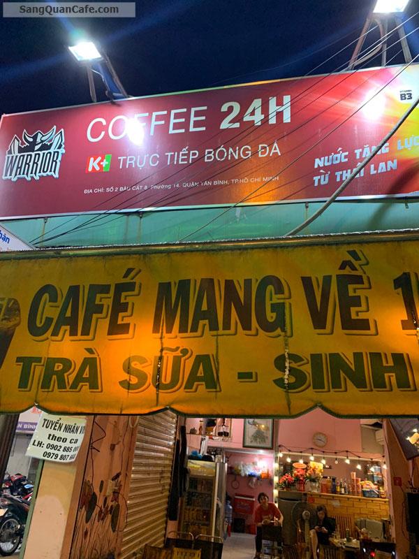 Sang quán cafe khu Bàu Cát ngay góc Âu Cơ