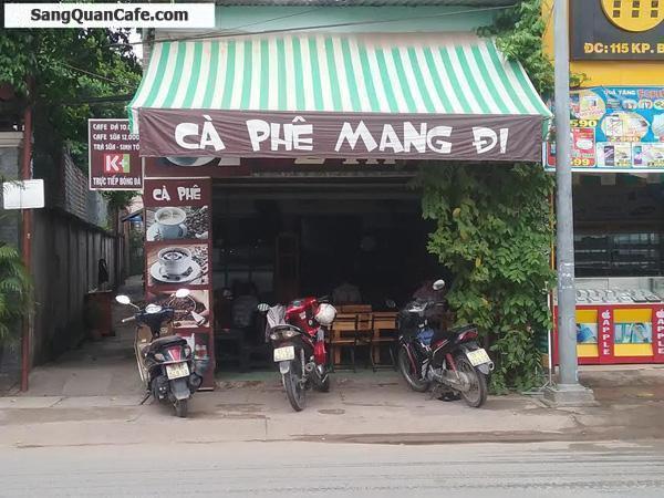 Sang quán cafe - trà sữa ngay cổng KCN Bình Đường