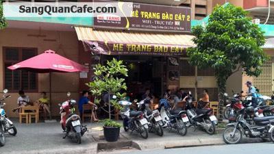 Sang quán cafe giá rẻ khu chung cư Bàu Cát