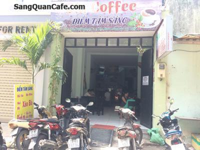 Sang quán cafe + cơm , khu văn phòng quận Tân Bình