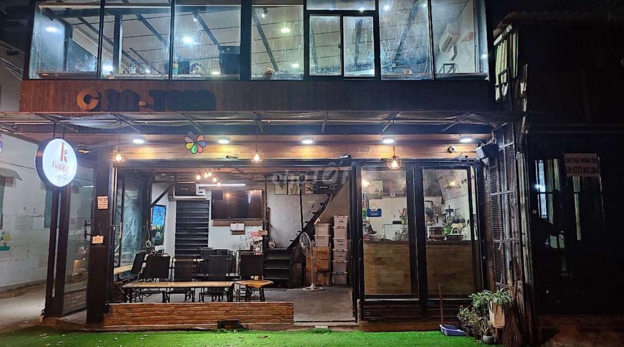 Sang quán Cafe Mặt Bằng Cổng Sau ĐH Văn Lang