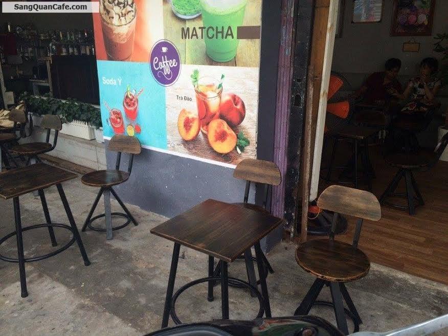 Sang quán cafe mặt bằng đẹp quận Tân Bình