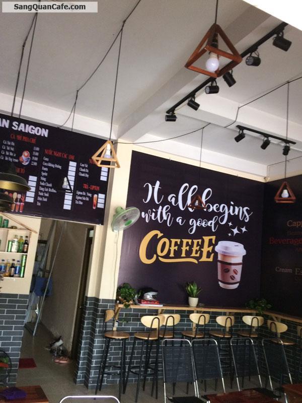 Sang quán cafe mặt đường trường sa