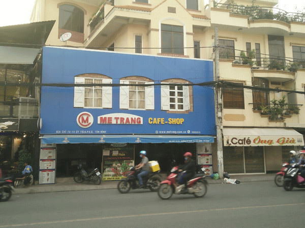 Sang quán cafe mặt tiền