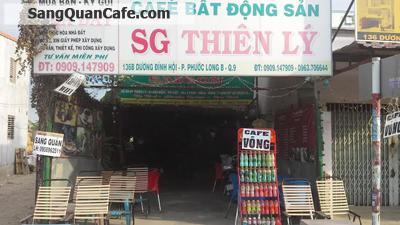 Sang quán cafe mặt tiền - chòi võng quận 9