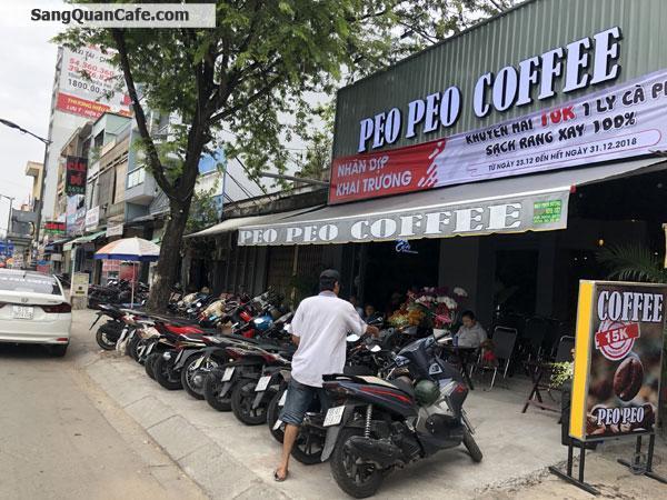 Sang quán cafe mặt tiền đường lớn quận 11