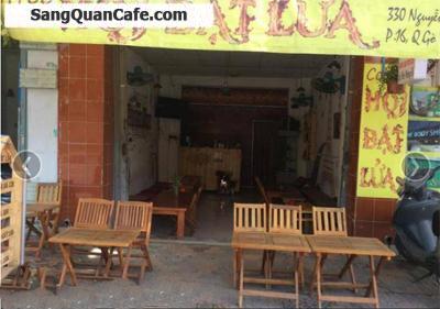 sang quán Cafe Mặt Tiền đường Nguyễn Văn Lượng