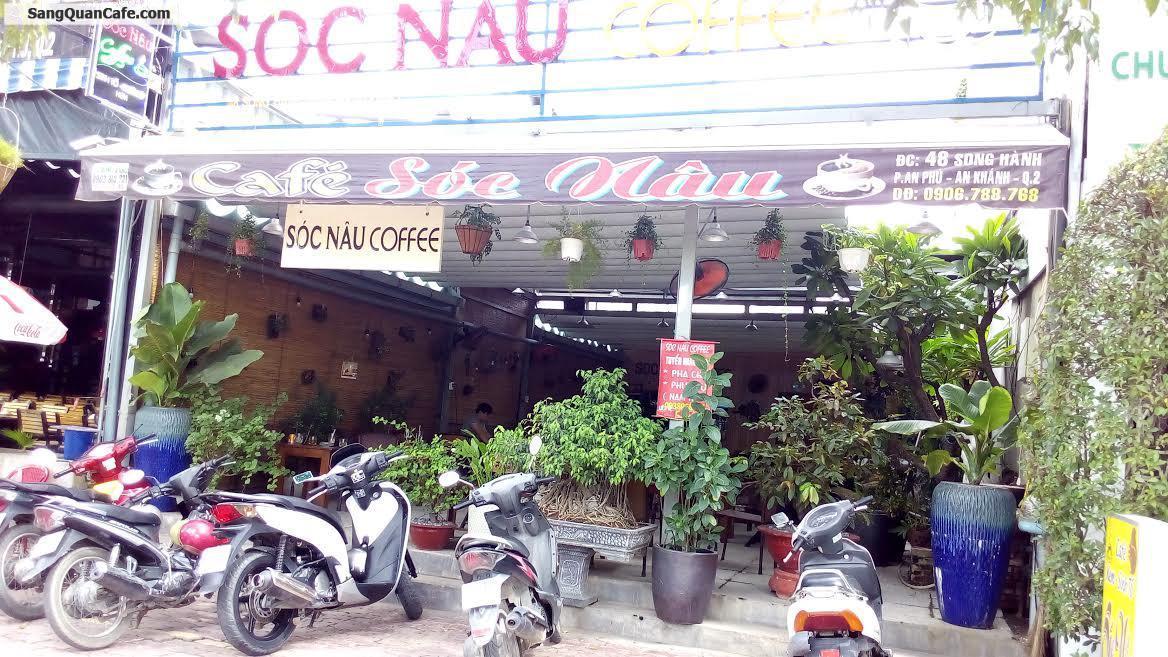 Sang quán cafe mặt tiền đường Song Hành